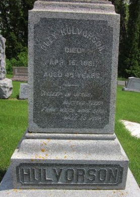 HULVORSON, OLEY - Clayton County, Iowa | OLEY HULVORSON 