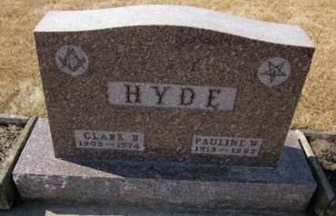HYDE, CLARK B. - Clayton County, Iowa | CLARK B. HYDE 