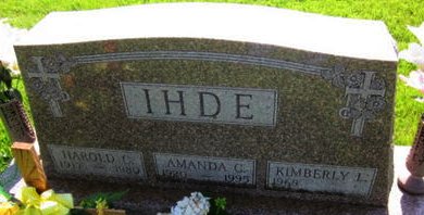 IHDE, HAROLD C. - Clayton County, Iowa | HAROLD C. IHDE 