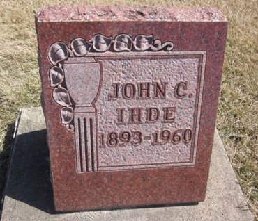 IHDE, JOHN C. - Clayton County, Iowa | JOHN C. IHDE 