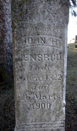 JENSRUD, JOHN H. - Clayton County, Iowa | JOHN H. JENSRUD 