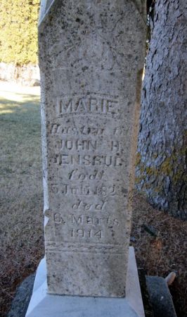 JENSRUD, MARIE - Clayton County, Iowa | MARIE JENSRUD 