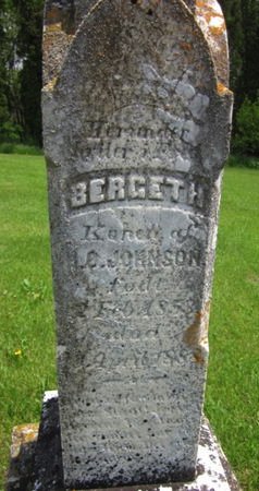 JOHNSON, BERGETH - Clayton County, Iowa | BERGETH JOHNSON 