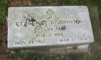 JOHNSON, CLARENCE B. - Clayton County, Iowa | CLARENCE B. JOHNSON 