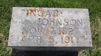 JOHNSON, FINGAR - Clayton County, Iowa | FINGAR JOHNSON 