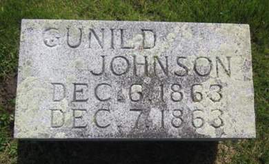 JOHNSON, GUNILD - Clayton County, Iowa | GUNILD JOHNSON 