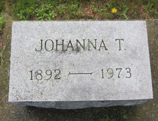 JOHNSON, JOHANNA T. - Clayton County, Iowa | JOHANNA T. JOHNSON 