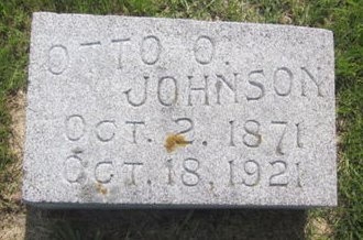 JOHNSON, OTTO O. - Clayton County, Iowa | OTTO O. JOHNSON 