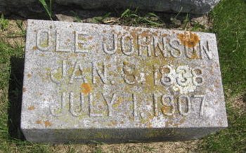 JOHNSON, OLE - Clayton County, Iowa | OLE JOHNSON 