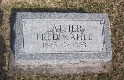 KAHLE, FRED K. - Clayton County, Iowa | FRED K. KAHLE 