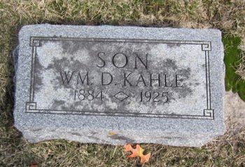 KAHLE, WM. D. - Clayton County, Iowa | WM. D. KAHLE 