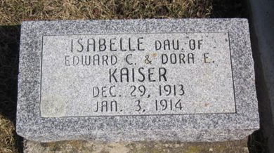 KAISER, ISABELLE - Clayton County, Iowa | ISABELLE KAISER 