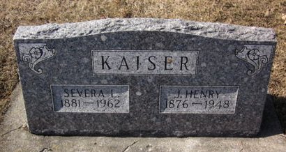 KAISER, J. HENRY - Clayton County, Iowa | J. HENRY KAISER 