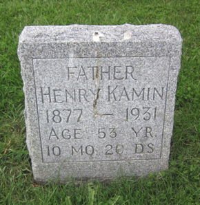 KAMIN, HENRY - Clayton County, Iowa | HENRY KAMIN 