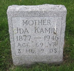 KAMIN, IDA - Clayton County, Iowa | IDA KAMIN 