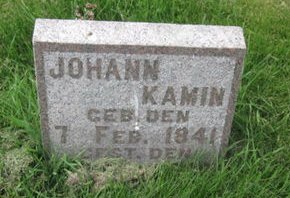 KAMIN, JOHANN - Clayton County, Iowa | JOHANN KAMIN 