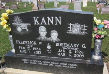 KANN, ROSEMARY G. - Clayton County, Iowa | ROSEMARY G. KANN 