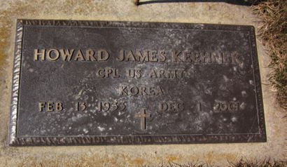 KEEHNER, HOWARD JAMES - Clayton County, Iowa | HOWARD JAMES KEEHNER 