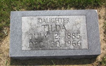 KJOSA, TILDA - Clayton County, Iowa | TILDA KJOSA 