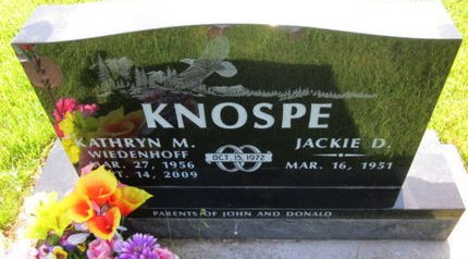 WIEDENHOFF KNOSPE, KATHRYN M. - Clayton County, Iowa | KATHRYN M. WIEDENHOFF KNOSPE 