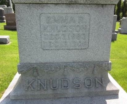 KNUDSON, EMMA R. - Clayton County, Iowa | EMMA R. KNUDSON 
