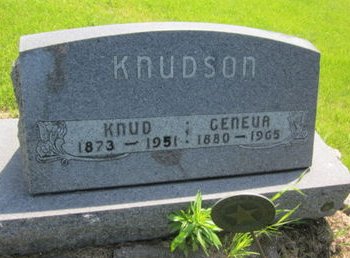 KNUDSON, GENEVA - Clayton County, Iowa | GENEVA KNUDSON 