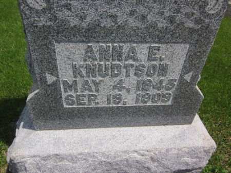 KNUDTSON, ANNA E. - Clayton County, Iowa | ANNA E. KNUDTSON 