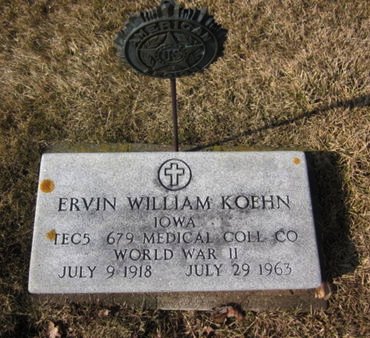 KOEHN, ERVIN WILLIAM - Clayton County, Iowa | ERVIN WILLIAM KOEHN 