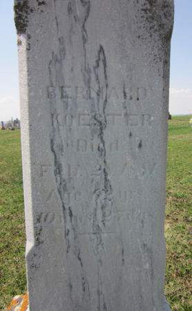 KOESTER, BERNARD - Clayton County, Iowa | BERNARD KOESTER 