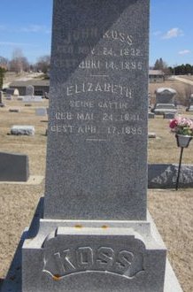 KOSS, ELIZABETH - Clayton County, Iowa | ELIZABETH KOSS 