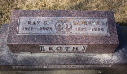 KOTH, KATHRYN E. - Clayton County, Iowa | KATHRYN E. KOTH 