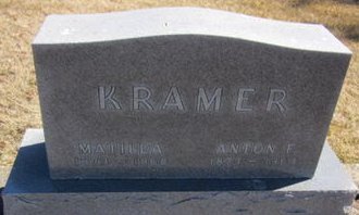 KRAMER, ANTON F. - Clayton County, Iowa | ANTON F. KRAMER 