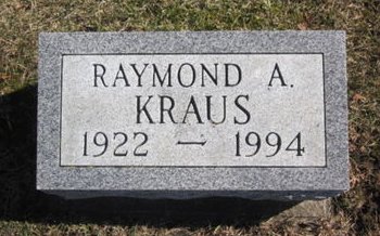 KRAUS, RAYMOND A. - Clayton County, Iowa | RAYMOND A. KRAUS 