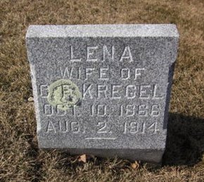 KREGEL, LENA - Clayton County, Iowa | LENA KREGEL 