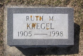 KREGEL, RUTH M. - Clayton County, Iowa | RUTH M. KREGEL 