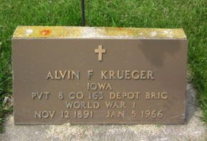 KRUEGER, ALVIN F. - Clayton County, Iowa | ALVIN F. KRUEGER 