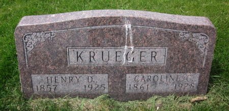 KRUEGER, CAROLINE - Clayton County, Iowa | CAROLINE KRUEGER 