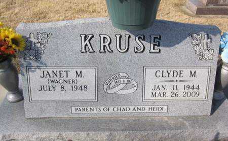 WAGNER KRUSE, JANET M. - Clayton County, Iowa | JANET M. WAGNER KRUSE 