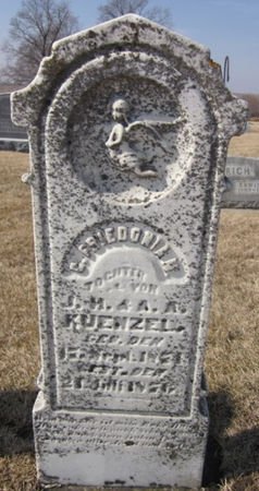 KUENZEL, C. FRIEDONIA - Clayton County, Iowa | C. FRIEDONIA KUENZEL 