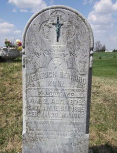 KUHL, HEINRICH BERNARD - Clayton County, Iowa | HEINRICH BERNARD KUHL 