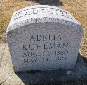 KUHLMAN, ADELIA - Clayton County, Iowa | ADELIA KUHLMAN 