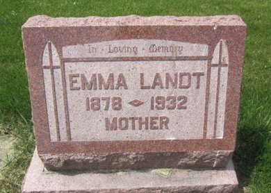 LANDT, EMMA - Clayton County, Iowa | EMMA LANDT 