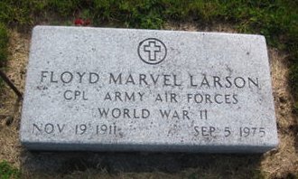LARSON, FLOYD MARVEL - Clayton County, Iowa | FLOYD MARVEL LARSON 