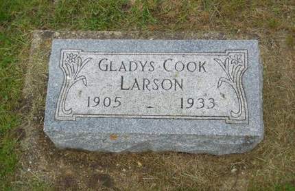 LARSON, GLADYS - Clayton County, Iowa | GLADYS LARSON 