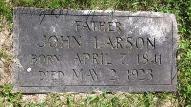 LARSON, JOHN I. - Clayton County, Iowa | JOHN I. LARSON 