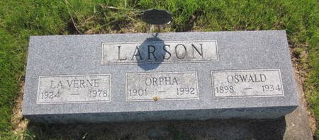 LARSON, OSWALD - Clayton County, Iowa | OSWALD LARSON 