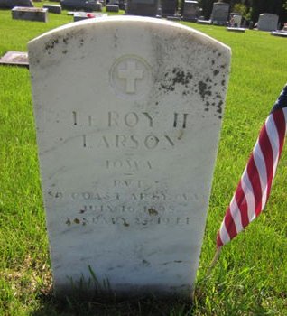 LARSON, LEROY H. - Clayton County, Iowa | LEROY H. LARSON 