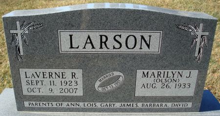LARSON, LAVERNE R. - Clayton County, Iowa | LAVERNE R. LARSON 