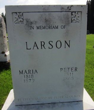 LARSON, MARIA - Clayton County, Iowa | MARIA LARSON 