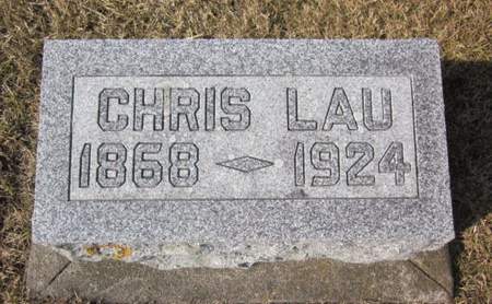 LAU, CHRIS - Clayton County, Iowa | CHRIS LAU 